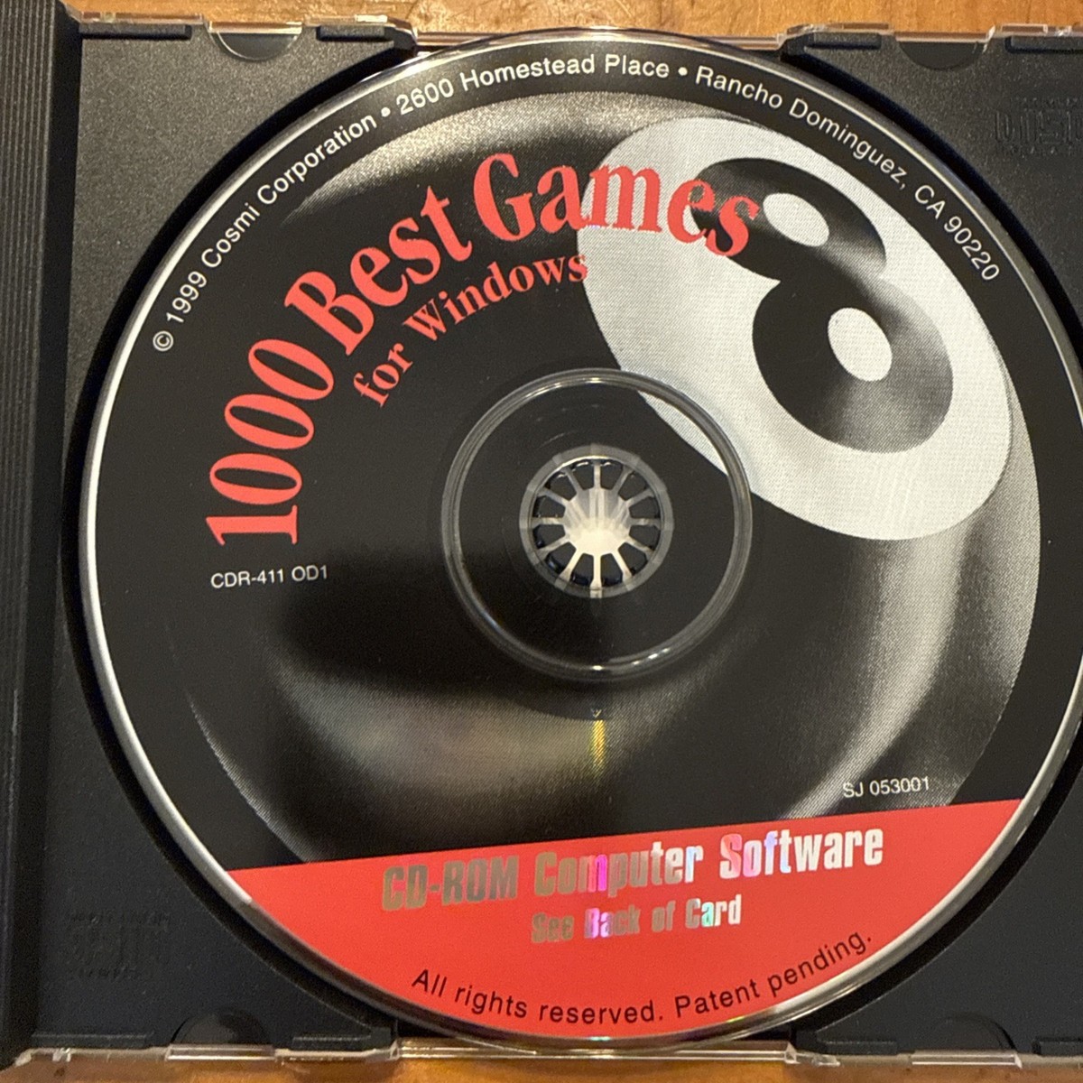 1000 Best Games for Windows (Swift Jewel, 95/98/NT, PC CD-ROM