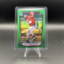 2026 Bowman Coy James BCP-33 Green Refractor /99 Washington Nationals