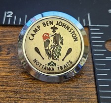 Camp Ben Johnson Nottawa Trails Vintage Boy S...