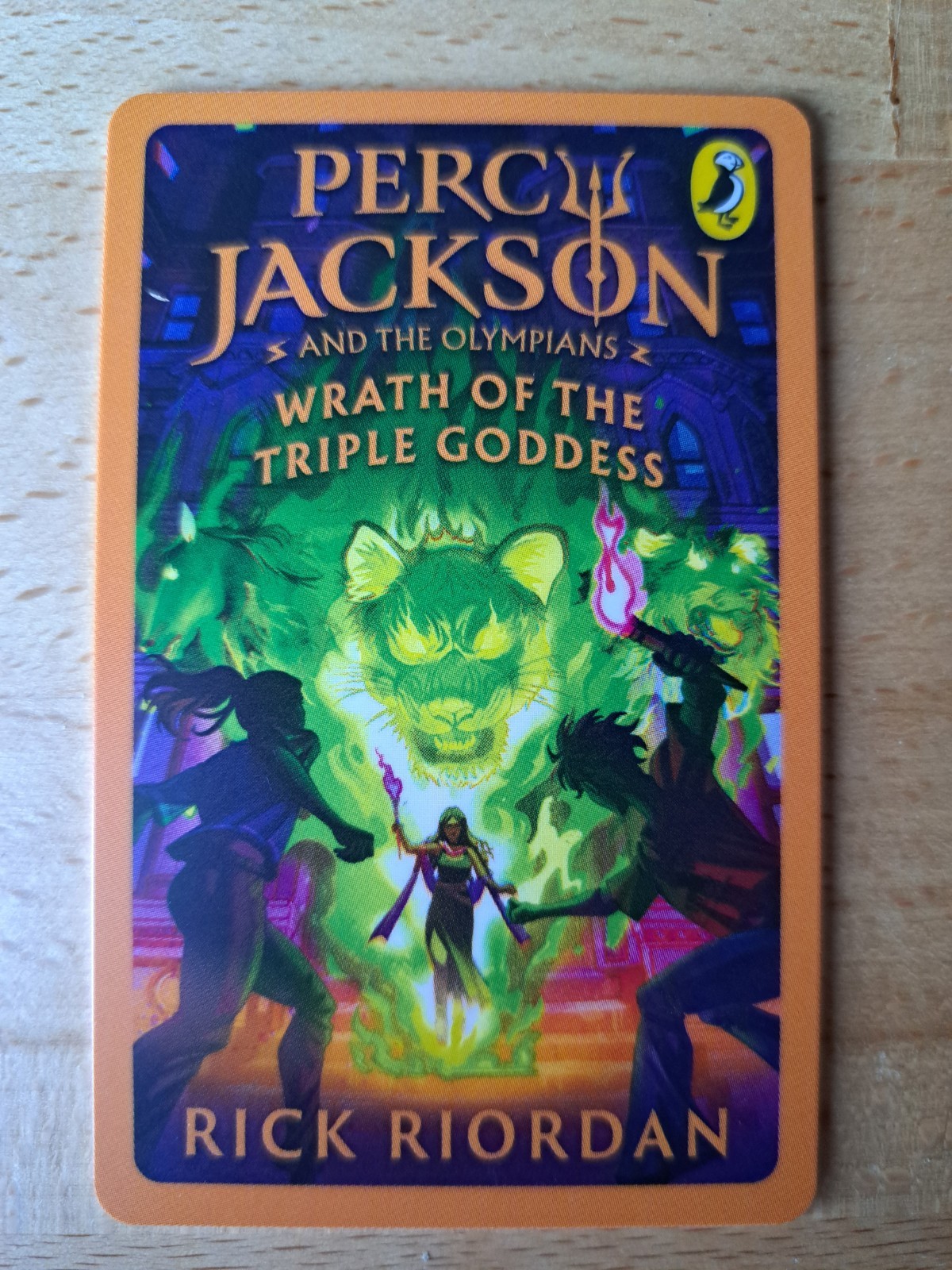 Yoto card - Percy Jackson Wrath of the Triple Goddess