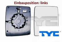 Tyc 325-0082-1 Spiegelglas FüR AußEnspiegel Links FüR Opel
