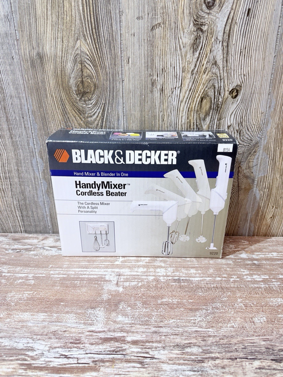 Black & Decker Handy Mixer Cordless Beater 9220 Hand Mixer &