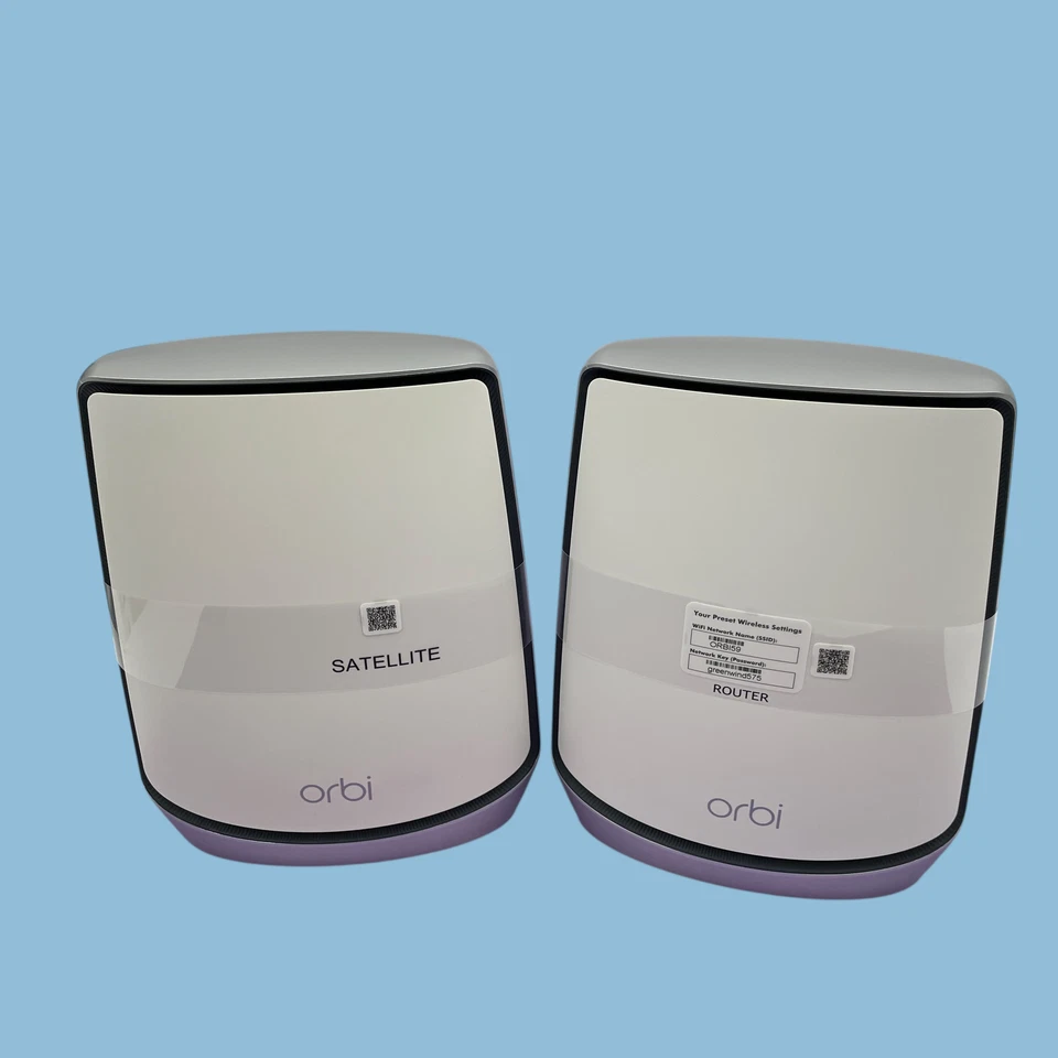 NETGEAR Orbi RBK852 Tri-band Mesh WiFi 6 System Router RBR850 & Satellite RBS850 - Image 2 of 4