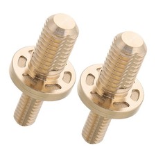 2 Pcs Pool Cue Joint Connecting Screws Accessories Stick Extension Billiard
