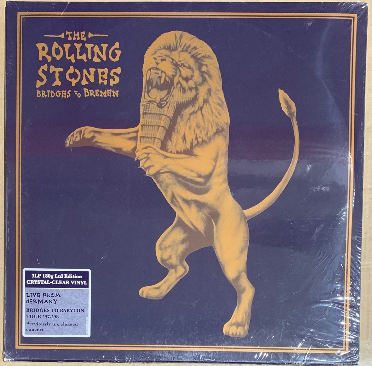 The Rolling Stones Bridges to Bremen 3 X Clear Colour 12