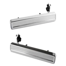 Front Exterior Chrome Door Handle Pair for GMC Pontiac Buick Chevy Pickup Truck