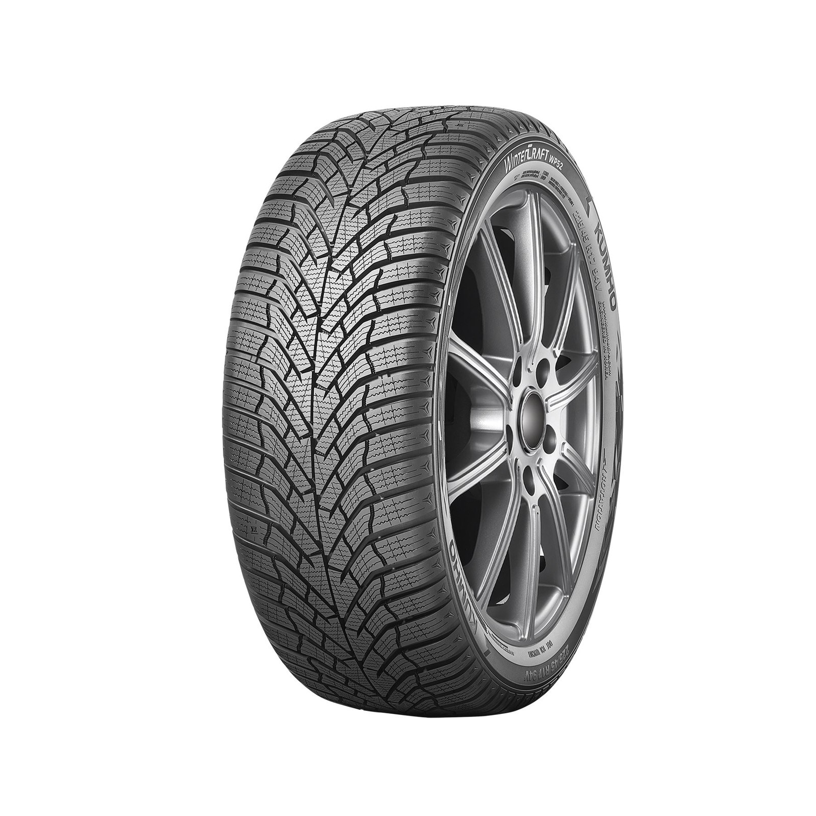 225/40 ZR18 92W Kumho WinterCraft WP52 XL - 225 40 18 - New Tyre x1