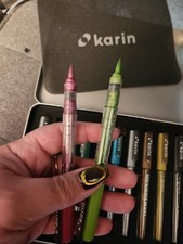 Metallic Markers Set for Black Paper More, 10pc Paint Pens