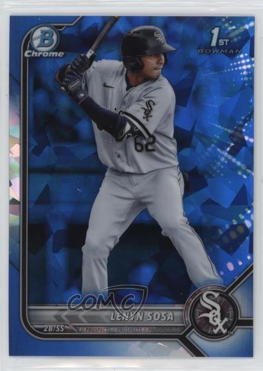 2022 Bowman Sapphire Edition Chrome Prospects Lenyn Sosa #BCP-76 12g7