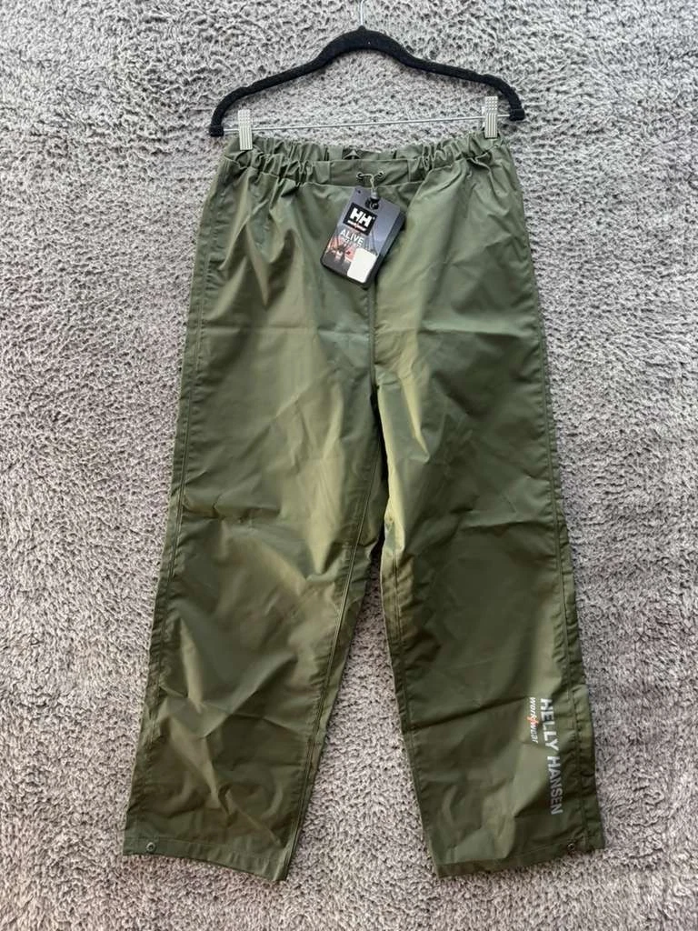NWT Helly Hansen Mandal 70429 Elastic Waist Waterproof Pants Army Green Size M
Opens in a new window