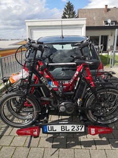Uebler 13i Fahrradträger Kupplungsträger 3 EBikes