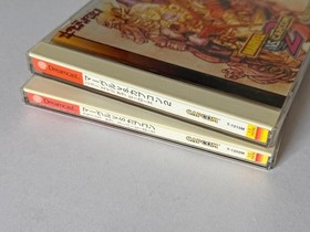 Dreamcast Marvel vs Capcom 1 2 Set Lot w/Spine DC SEGA Fighting Game Japan JP