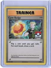 2016 Pokemon Gym Badge Lt. Surge Holo XY205 Pokemon League Promo on eBay