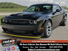 2023 Dodge Challenger 807hp Hellcat Redeye Black Ghost 26 Miles