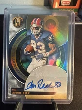 2023 Gold Standard - Golden Autographs Andre Reed #GO-AR White Gold /49 (AU)
