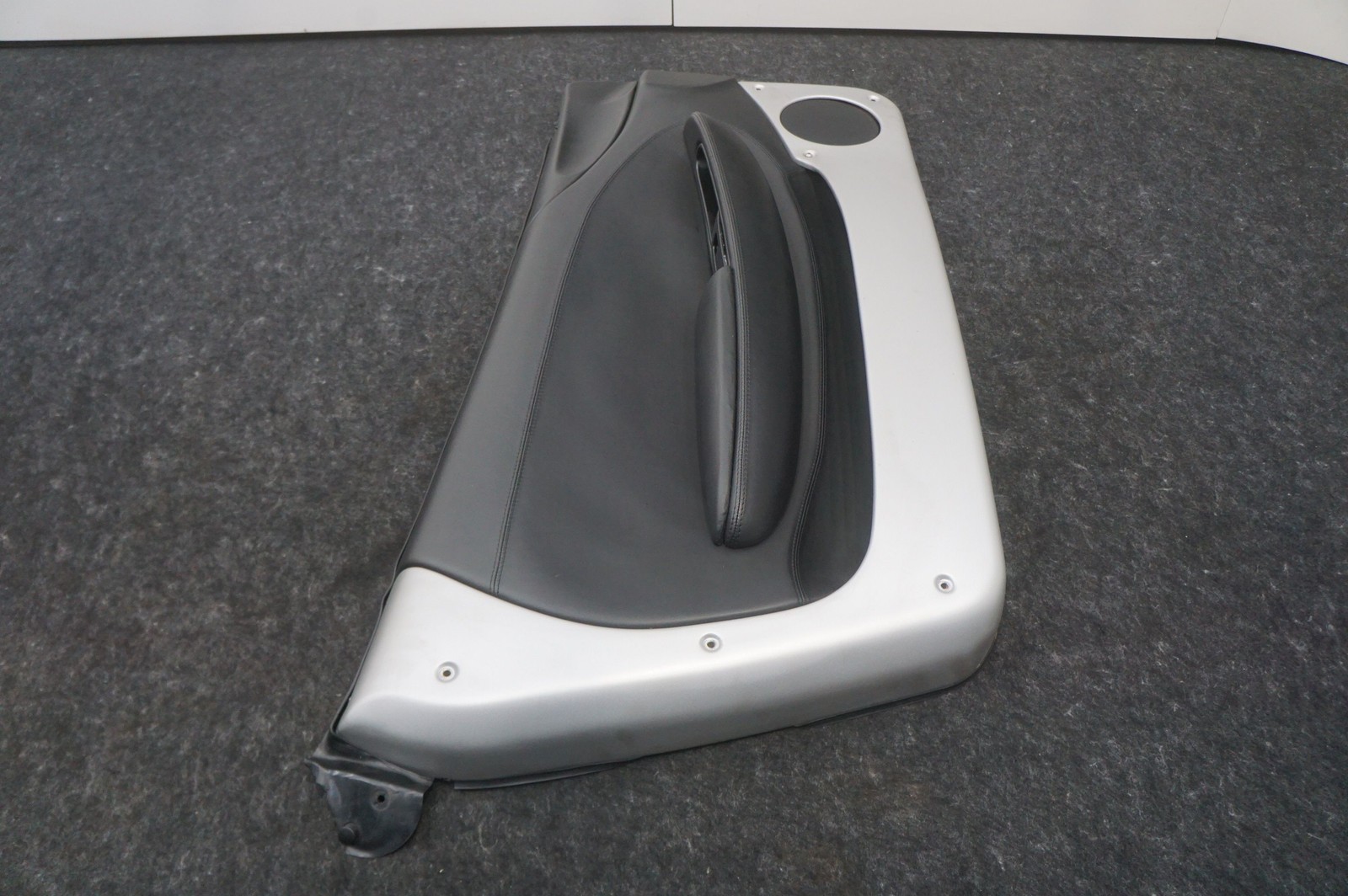 Front Left Driver Interior Door Trim Panel Black Leather Ferrari 360 Modena 2001
