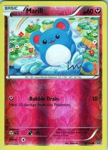 Marill 76/114 Common - Pokemon TCG XY-Steam Siege - Reverse Holo (LP)