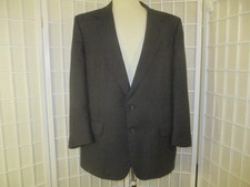 Burberrys' vintage charcoal grey wool blazer/sport coat
