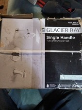 Glacier Bay Irena Single Handle Tub Shower Faucet Set in Chrome Finish