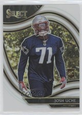 2020 Panini Select Field Level White Prizm 13/35 Josh Uche #395 1m1a