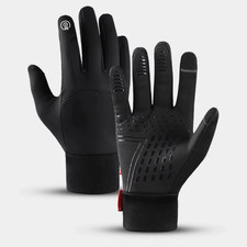 Winter Cycling Gloves Touch Screen Non-Slip Fleece Lined Warm Outdoor Sports