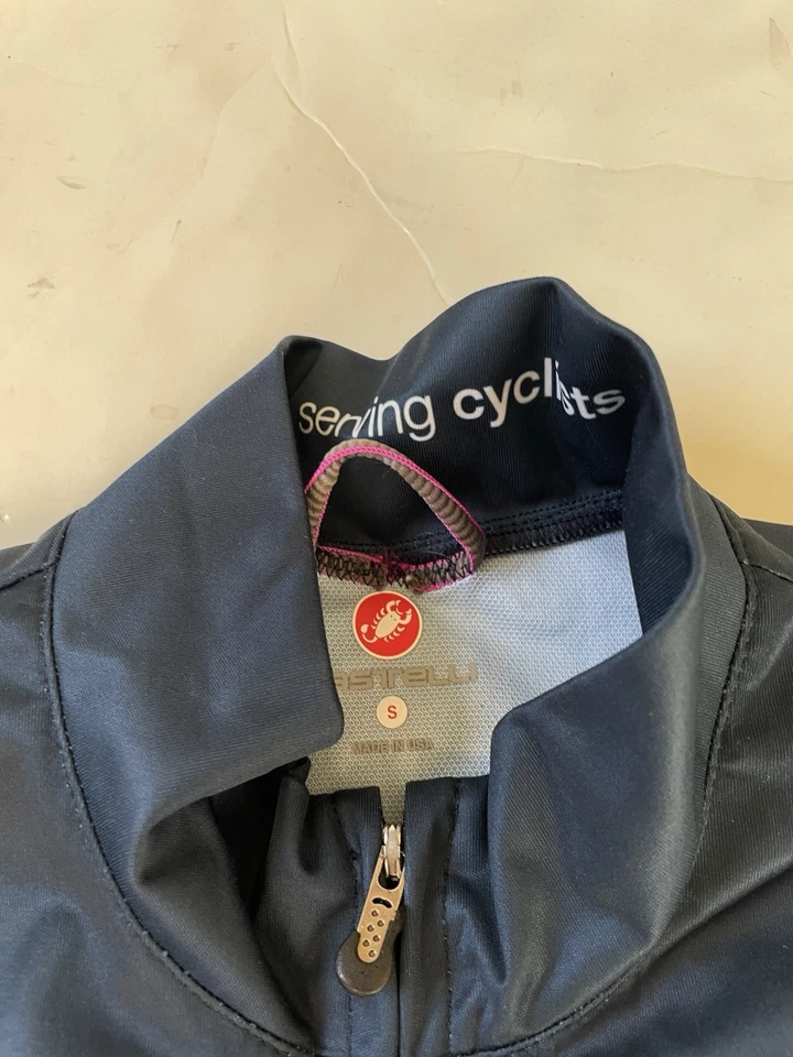 Castelli x Excel Sports Men's Cycling Vest Size Small Full Zip - Image 3 of 4