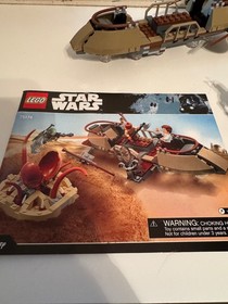 Lego Star Wars 75174 Desert Skiff Escape 100% COMPLETE w minifigs