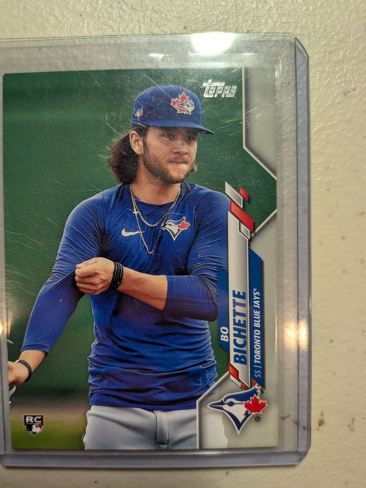 2020 Topps Update Series SP Image Variation Bo Bichette #U-1 (RC)