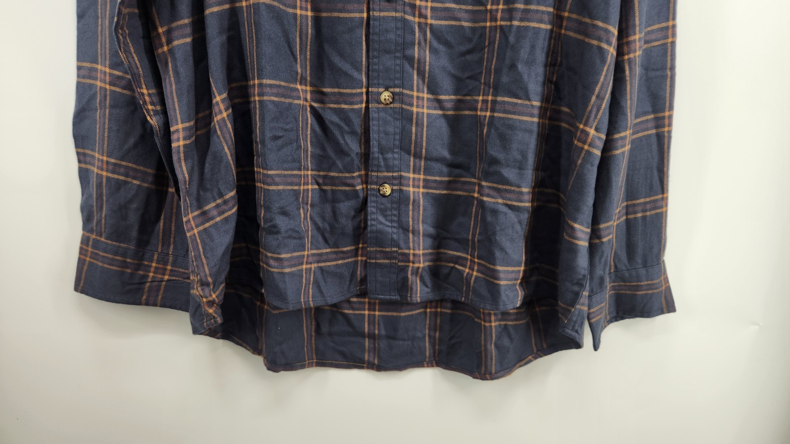 Alesbury Men's Indigo XL Short Essential Brushed Twill Shirt NWT Pockets thumbnail 4