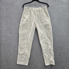 Anthropologie Women Pants 27 Brown Cargo Button 25" Inseam Outdoor