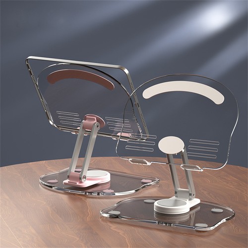 Foldable Laptop Tablet Pad Stand 360° Rotating Adjustable Desktop Holder Bracket - Afbeelding 6 van 16