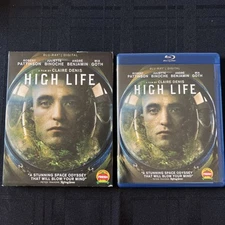High Life Blu Ray Movie With Slipcover A24 Robert Pattinson Mia Goth 2019