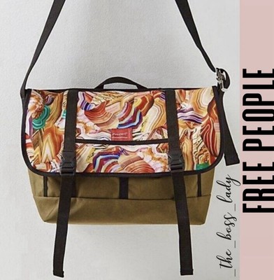 Free People messenger bag NWT durable quality work, travel or gyn  bag crossbody