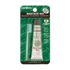 (821,43 EUR/kg) Clubman Moustache Bartwachs Neutral mit Bartkamm 14g