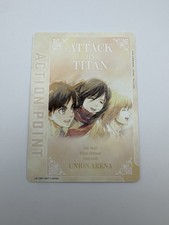 Attack on Titan Action Point UE10BT/AOT-1-AP05 Union Arena Eren Armin Mikasa NM