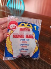 Vintage 1996 McDonalds Marvel Spider-Man Vehicle 1 - Sealed Package