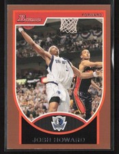 Josh Howard 2007-08 Bowman #110 Bronze /399 Dallas Mavericks