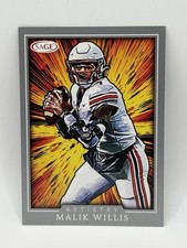 2022 SAGE High Series - Artistry Malik Willis #ART-MW Silver (RC)