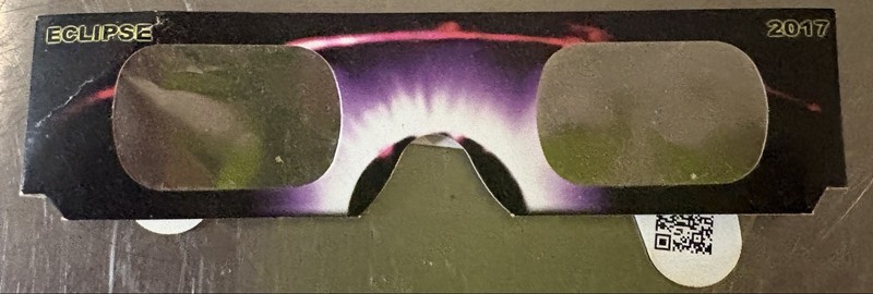 2017 Eclipse Sun Glasses ISO Safe