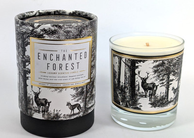 Chase & Wonder Illustrated Duftkerze - The Enchanted Forest - Neu in OVP