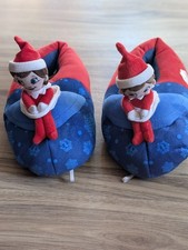 Elf On The Shelf slippers for 4-5 Christmas theme.