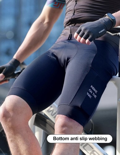 INBIKE Herren Fahrradhose Radhose Radlerhose gepolstert blau Größe M neu - Bild 5 von 6