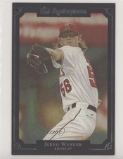 2007 UD Masterpieces Box Topper 5x7 Painting Jered Weaver #MP-9 9ca