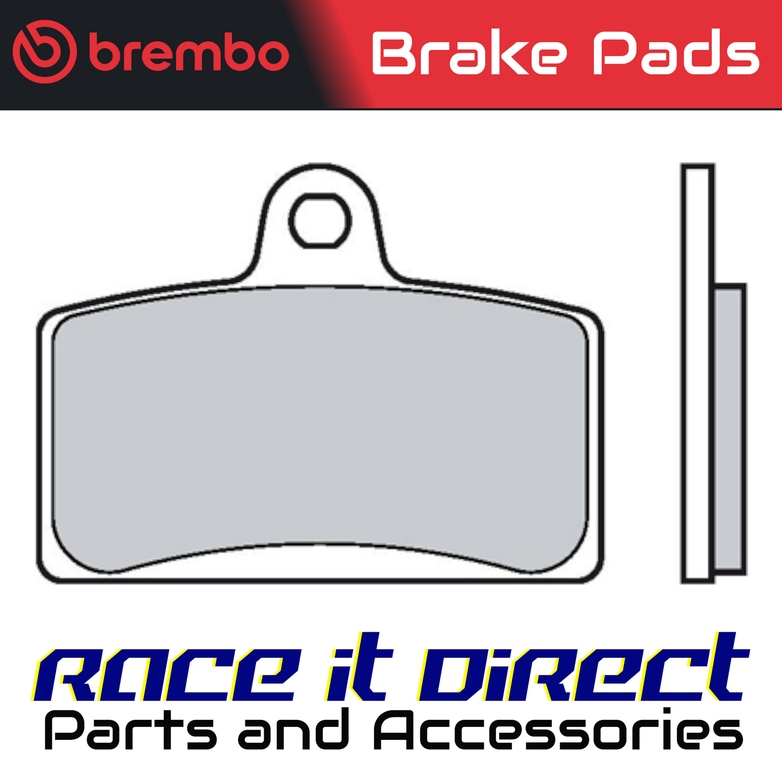 Brake Pads for RIEJU TANGO 125 2006-2007 Front Sinter Street Brembo