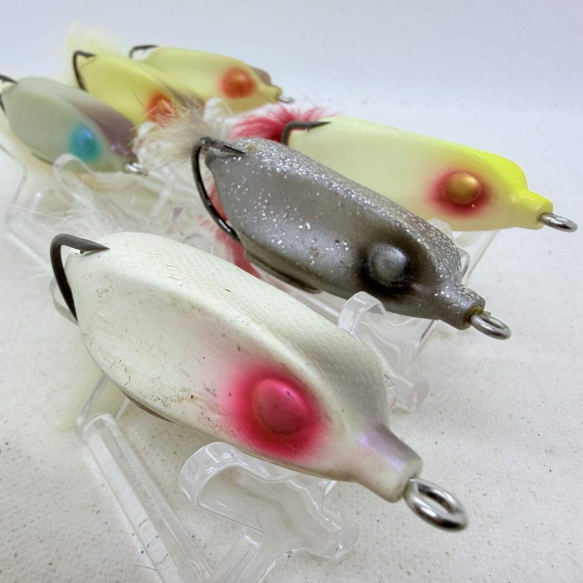 deps Slitherk FROG Topwater Lures Fishing Japan Bass Sea River Set of 6 Device - Image 6