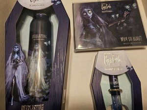 Corpse Bride Multi Use Palette Everlasting Setting Mist & Lip Oil Makeup Set New