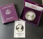 1986 S Proof $1 American Silver Eagle Dollar