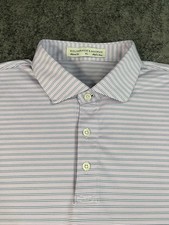 Holderness & Bourne Polo Shirt Mens XL Buchanan Pink No Logos Golf Stretch