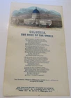 c.1865 Magnus Civil War era Song Sheet of the United States Capitol