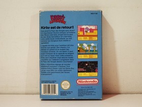 Kirby's Adventure Nintendo Entertainment System NES PAL FRA FAH-1